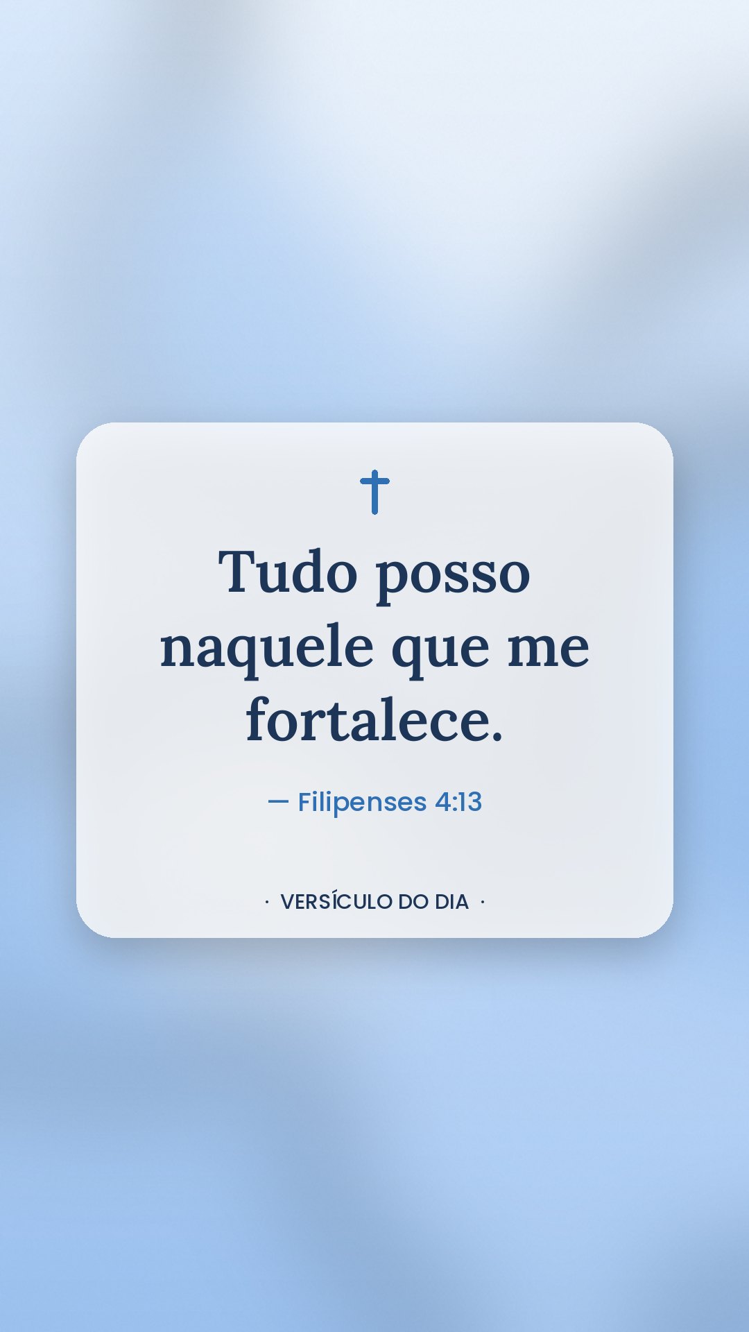 Versículo do dia